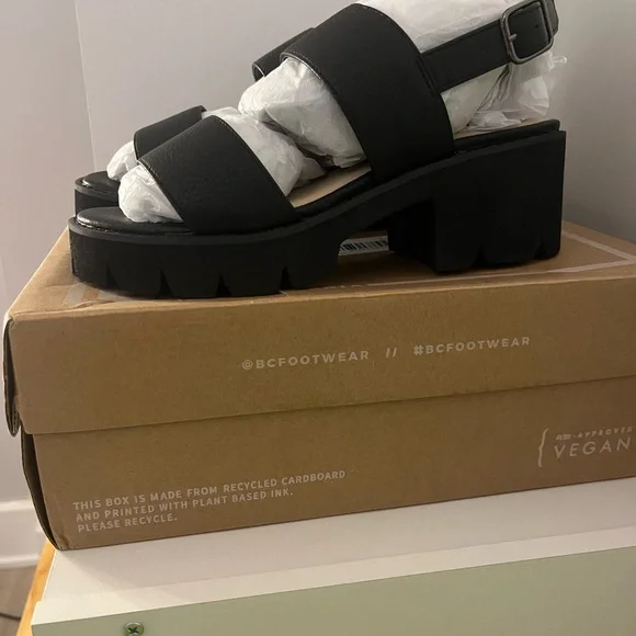 BC Women's Left Unsaid Black Sport Sandal - Picture 1 of 6